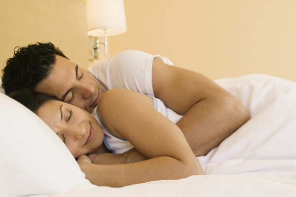 intimate sleeping positions
