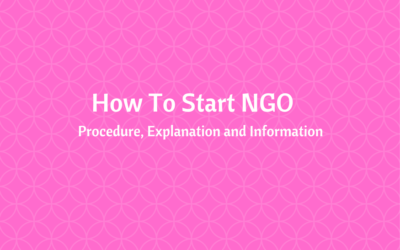 How to start NGO and draw a salary