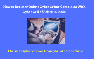 How to file cyber crime complaint Online in India