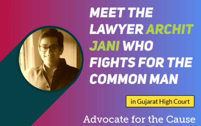 Meet the Best Lawyer in Gujarat High Court Archit Jani Who Fights For the Common Man
